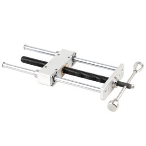 Woodworking bench inertia vise, DIY workbench, precision heavy-duty vise, bench clamp, clamping table, table vise, double connecting rod for vise, CNC