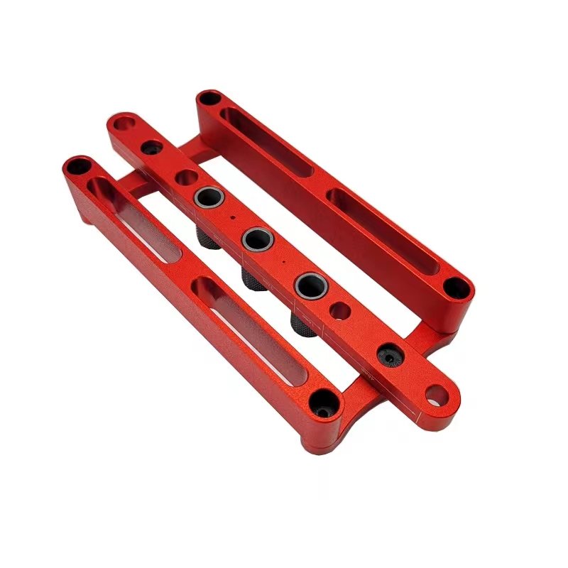 ENJOYWOOD X320 Self Centering Dowelling Jig Metric Inch Dowel Punch Locator Drilling Tools for Woodworking - Metric - Image 2