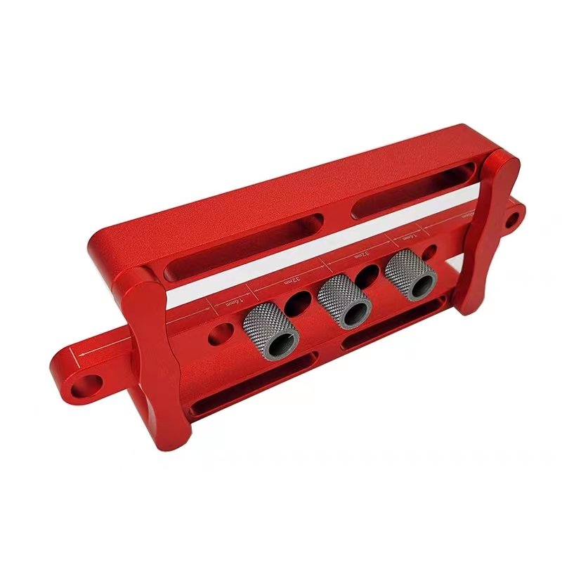 ENJOYWOOD X320 Self Centering Dowelling Jig Metric Inch Dowel Punch Locator Drilling Tools for Woodworking - Metric - Image 3